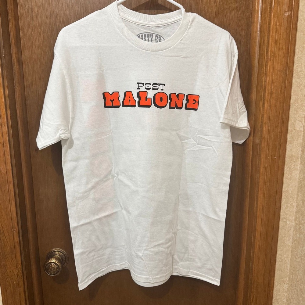 Post Malone - 2 sided print NWOT *read* Size Small